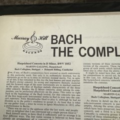 Johann Sebastian Bach The Complete Concerti 7 Vinyl records 1972 Rare Vintage