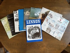 John Lennon Vinyl 9-LP Silver Box set 1981 JLP8 Beatles