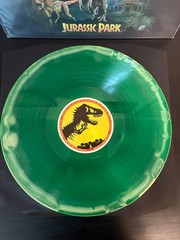 Jurassic Park NES & SNES Color Vinyl Soundtrack Record Not Moonshake VGM