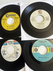 Rare 45’s 70’s 80’s Lot of 10 MINT Los Polifaceticos Latin Funk