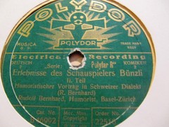 1928 Swiss GERMAN Comedy Rudolf Bernhard ERLEBNISSE DES SCHAUSPIELERS BÜNZLI
