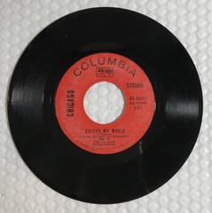 Columbia Records-J. Pankow-Make Me Smile/Colour My World-45RPM