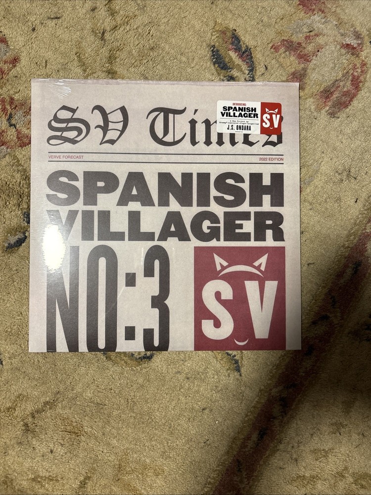 Spanish Villager ‎No:3 Verve LP Neofolk Bob Dylan Electronic Folk Witch & Saint