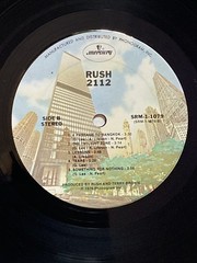 Rush, “2112” Gatefold LP 1976 Mercury SRM-1-1079 VG-/VG+ USA