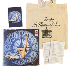 LAUFEY A Matter Of Time RARE PROMO SET Blue Vinyl LP Tote Bag Sheet Music Book