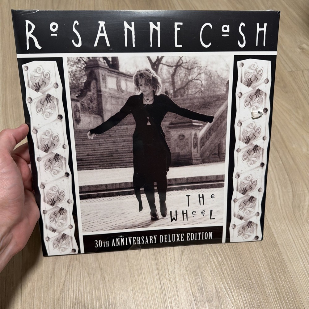 Rosanne Cash- The Wheel 30th Anniversary Deluxe 2LP Sealed (Torn Shrink)