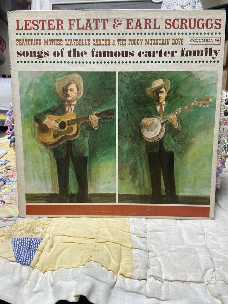 Lester Flatt & Earl Scruggs Songs Of The Famous Carter Family Vinyl LP 1961