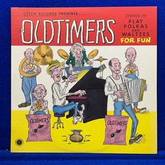 Polka Music Czech Oldtimers LP Vinyl Records Album S 1111 VG+/VG+