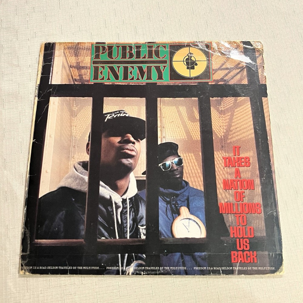 Public Enemy LP It Takes A Nation Of Millions To Hold Us Back Def Jam 88 C44303