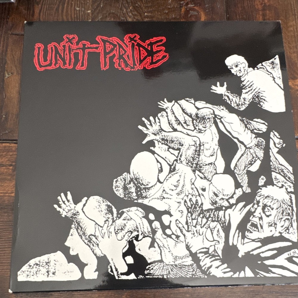 Unit Pride Then And Now 12″ Blue Colored Vinyl LP Mankind Records 2002