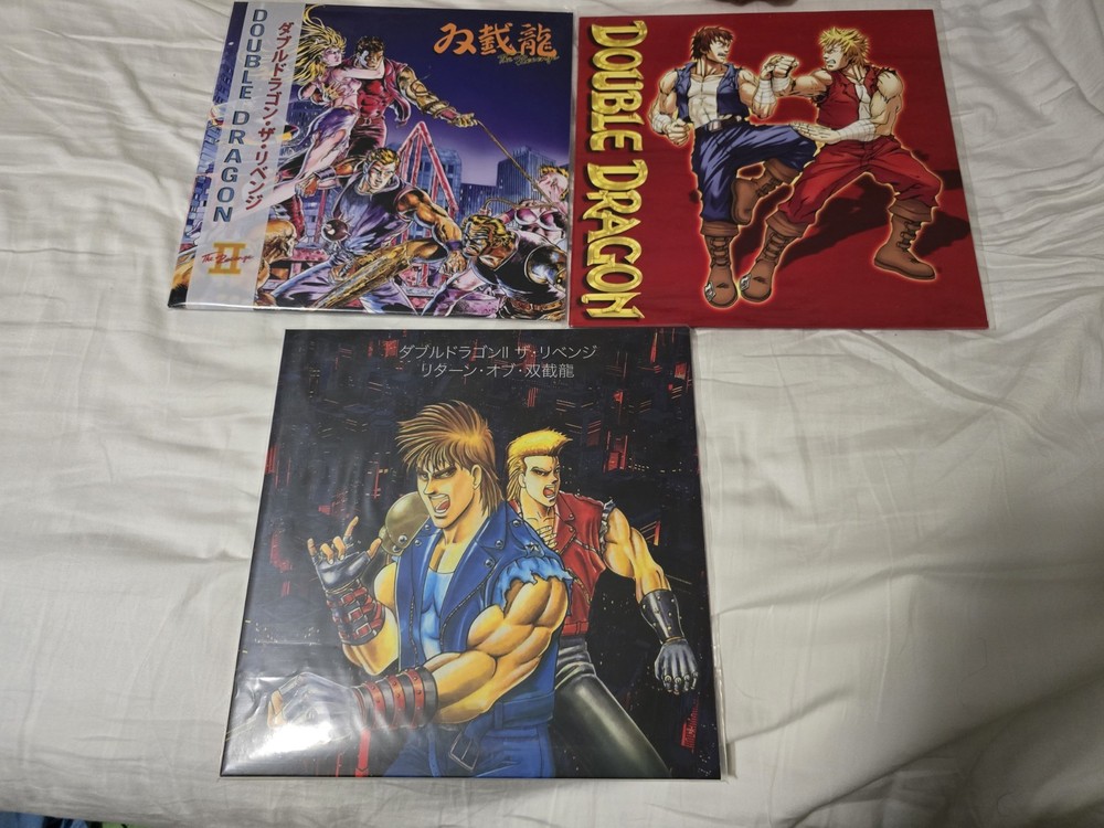 Double Dragon Vinyl Soundtracks Not Moonshake Lot