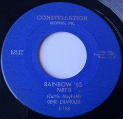 Gene Chandler – Rainbow ’65 Vinyl 45 – 1965 Constellation – Plays Great!