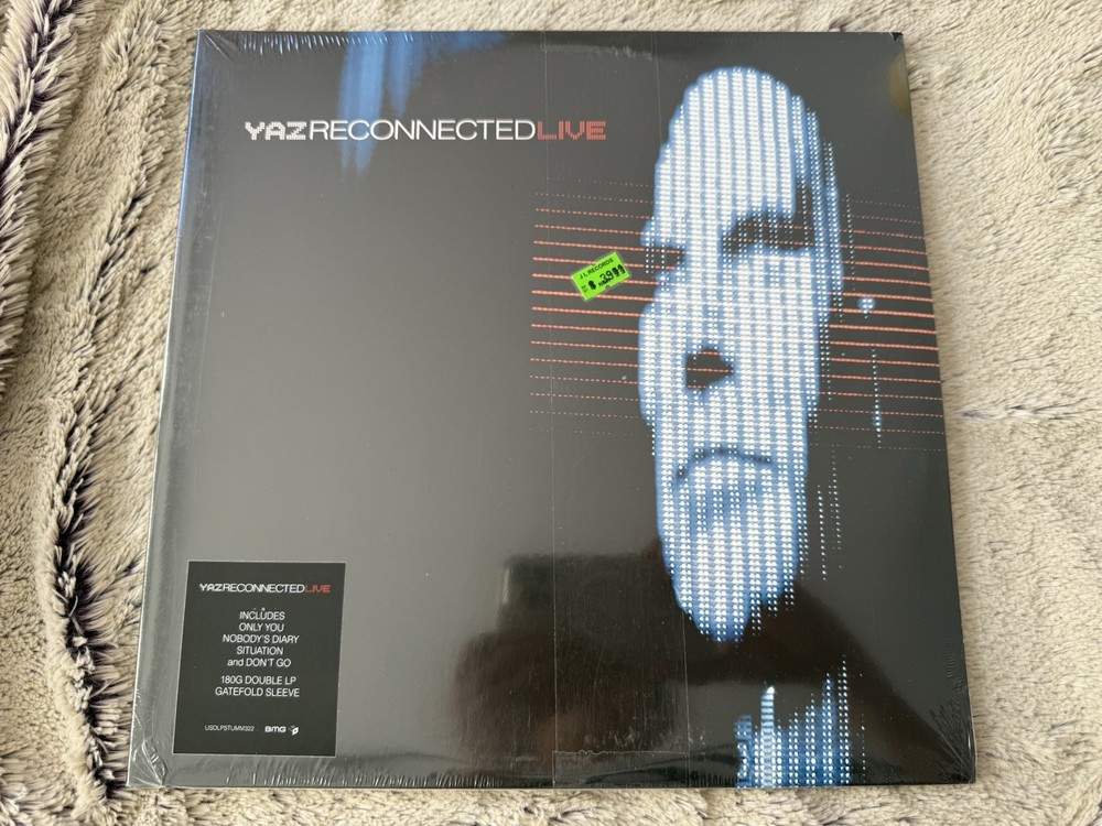 YAZ YAZOO Reconnected LIVE Vinyl LP Alison Moyet Vince Clarke New Seal