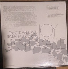 Old Fashioned Revival Hour Quartet Joy Unspeakable WST8756 Vinyl LP. 1975 SEALED