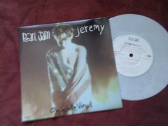 PEARL JAM Jeremy 7″ White 1990s INDIE EX