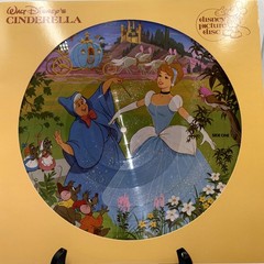 Disney Cinderella Picture Disc & Nathaniel the Grublet LP Record Lot