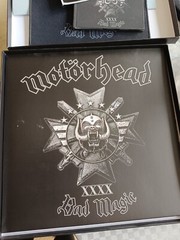 MOTORHEAD XXXX Bad Magic Vinyl LP/CD Box Set with Patches & Poster 2010