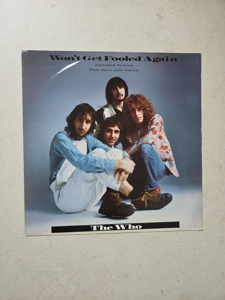 The Who Won’t Get Fooled Again 12″ 4 Tracks Maxi Single 1988