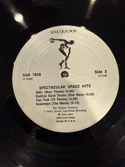 Spectacular Space Hits SQN 7808 LP VG+ In Shrink Space Age Sci Fi Vinyl