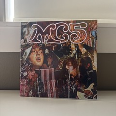 MC5 Kick Out The Jams LP (ROCKTOBER) Magenta Sunburst On Clear. Germany Rhino