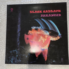 Black Sabbath Paranoid 12″ Black Vinyl LP Rock Warner Bros. BSK 3104