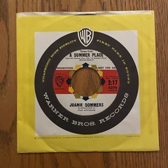 JOANIE SOMMERS – JOHNNY GET ANGRY, WARNER BROS. 5275, PROMO, 45 RPM, 1962