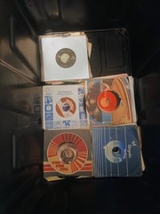 Collection Of 60000 45 Rpm Vinyl Records Lot Of 100