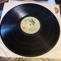 Lot of 2 vintage vinyls LPs Harry Chapin Living Room Suite & Night Ranger Madne