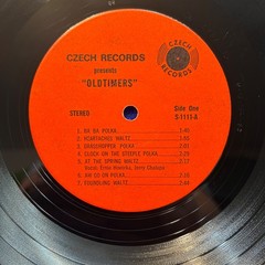 Polka Music Czech Oldtimers LP Vinyl Records Album S 1111 VG+/VG+