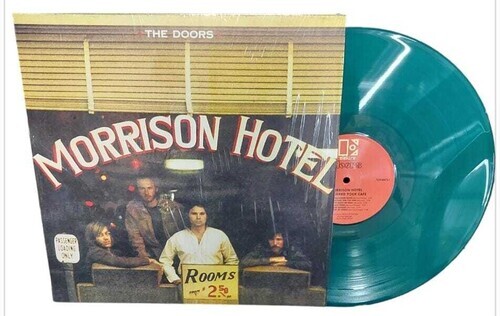 The Doors – Morrison Hotel – Limited Translucent Green Colored Vinyl [New Vinyl