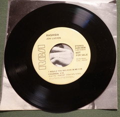 JON LUCIEN: Rashida – Vinyl 7″ DJ ONLY 4 Track EP: RCA DJEO-0038 PROMO B&W Jazz