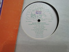 BLIND JOHN DAVIS – “STOMPING ON A SATURDAY NIGHT” / ALLIGATOR RECORDS 1977