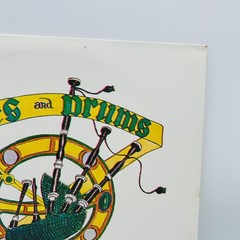 Vintage Pipes & Drums Emerald Society NYPD LP Celtic Marches 1970s Vinyl Record