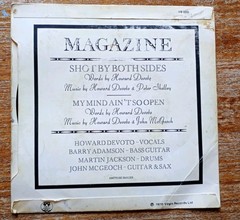 Magazine – Shot By Both Sides 1978 Virgin – VS 200 7” Post punk