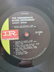 The Progressive Blues Experiment Vinyl Imperial Blues Johnny Winter 1969