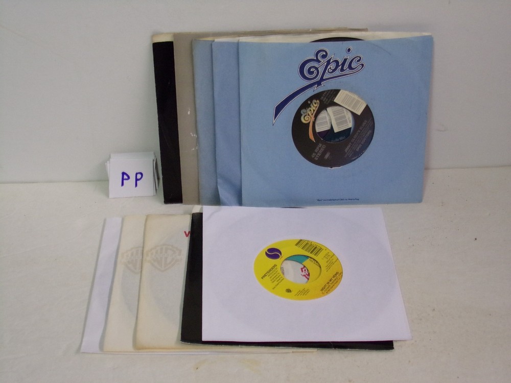1990’s Rock Lot Of 10 – 45 Records RPM