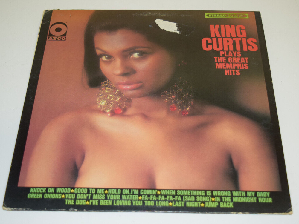King Curtis-Plays The Great Memphis Hits-Atco SD 33-211 – STEREO LP