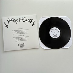 SATAN’S MASSACRE LP of 1985 Demo• Ltd 112 •private press• ULTRA EVIL BLACK METAL