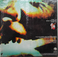 Shock the Monkey by Peter Gabriel (12″ Vinyl EP, 1982, Geffen) VG+/EX In Shrink