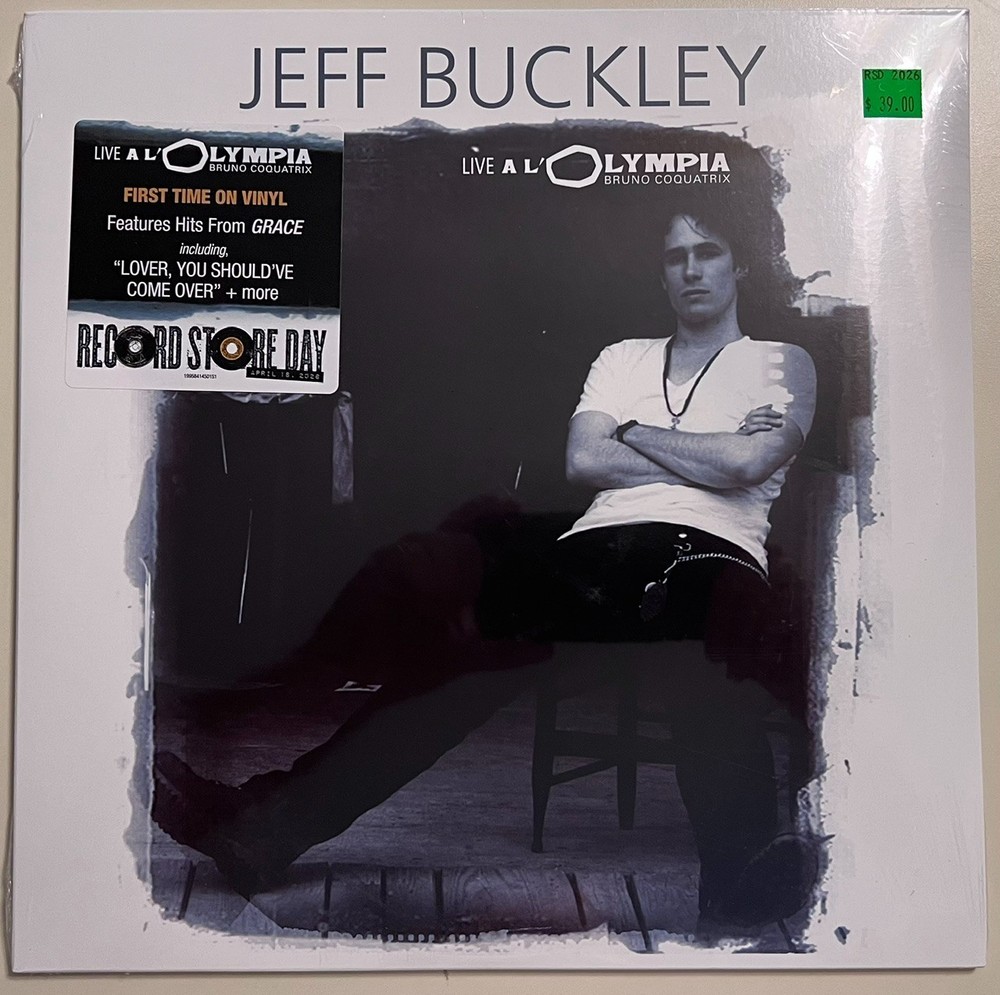 JEFF BUCKLEY LIVE À L’OLYMPIA – RECORD STORE DAY 2026 VINYL SEALED NEW ZEPPELIN