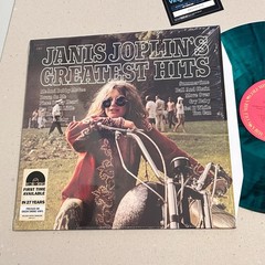 (NM) Janice Joplin “Joplin’s Greatest Hits” 2017 RSD LP Shrink Green Hype Insert