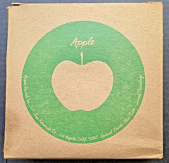 VERY RARE HTF GENUINE 45 RPM APPLE RECORDS FAN CLUB LONG WINDING ROAD SHIP BOX