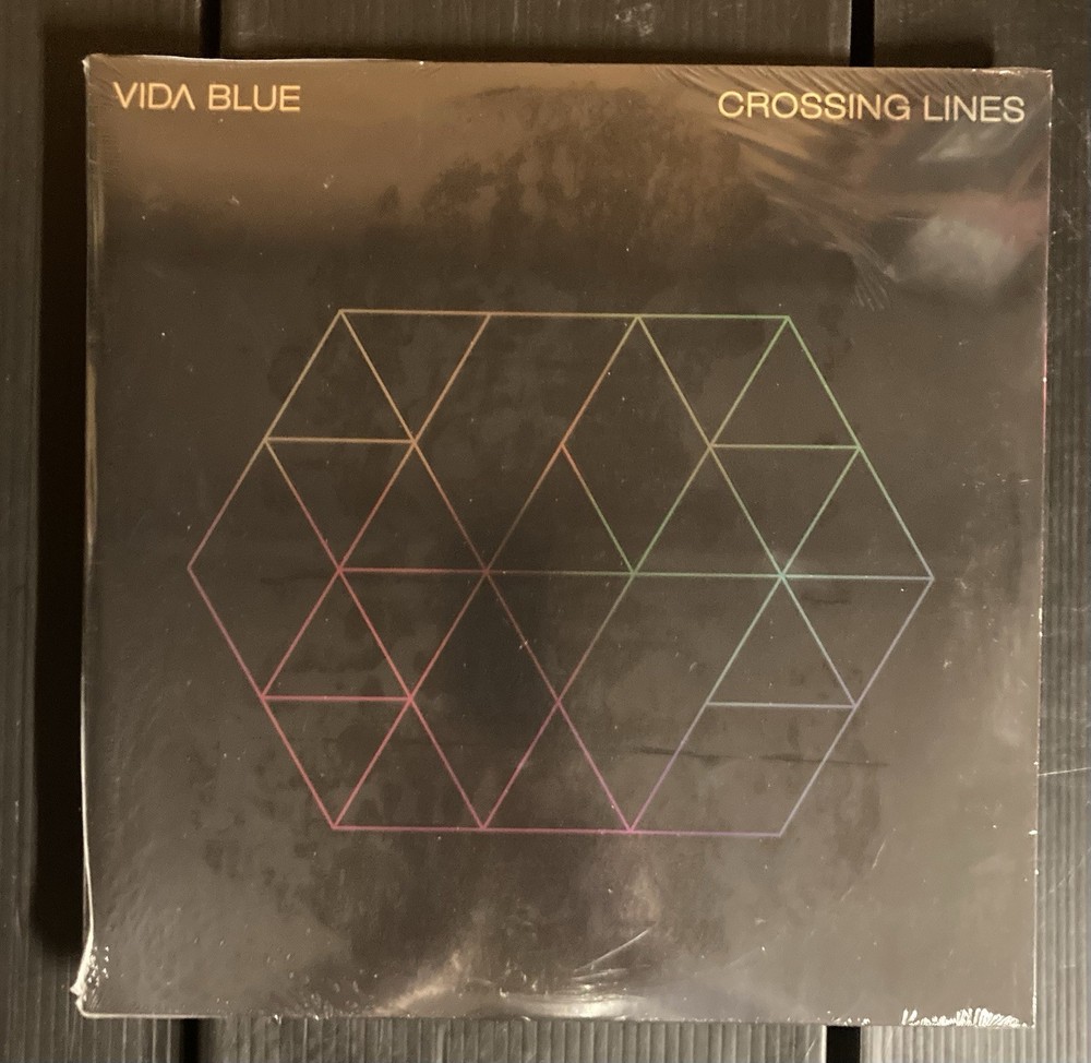 Vida Blue Crossing Lines 2 LP Gatefold Cover New!