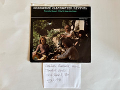 Creedence Clearwater Revival Travelin’ Band 45 RPM 1970 Fantasy VG+ Play Test
