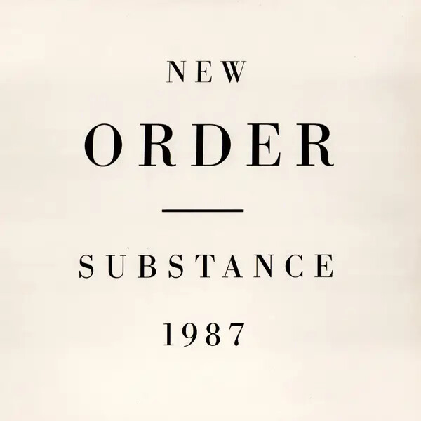 New Order Substance NEAR MINT Factory Double Vinyl LP (33 RPM) 2xLP