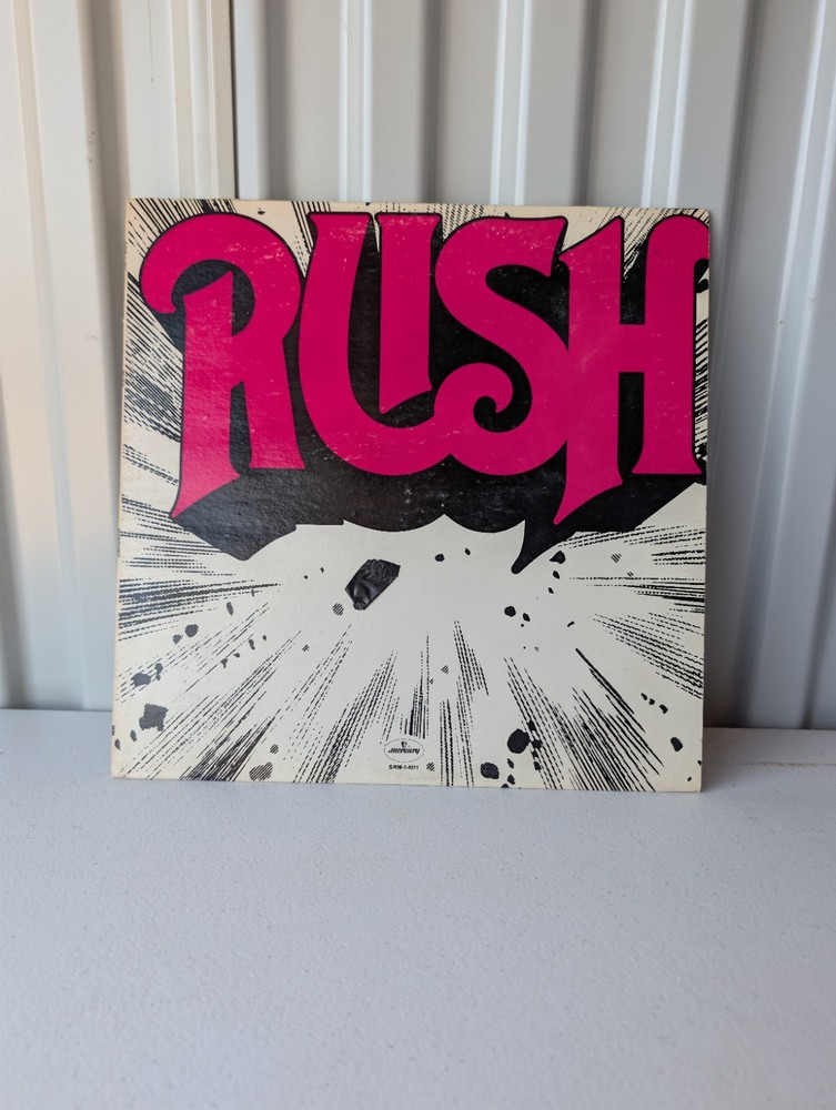 Vintage 1974 Rush LP Record Vinyl Mercury SRM-1-1011