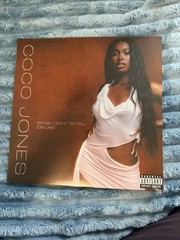 Coco Jones – What I Didn’t Tell You RED Marble Vinyl LP RARE