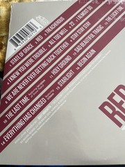 Taylor Swift Red 2LP Vinyl 2012￼