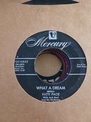 Lot Of Ten 45-RPM Vinyl Record 1950s