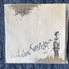 Van Johnson / Kaospilot Split 7″ Single Black Vinyl Level-Plane Punk